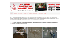 Desktop Screenshot of celebritycarpetcare.com